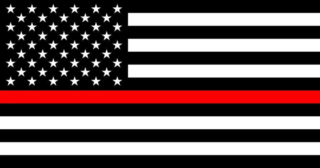 thin red line flag