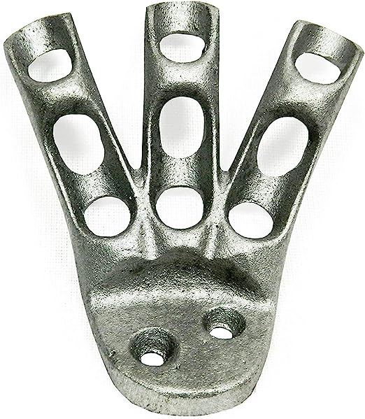 3 PRONG WALL FLAG HOLDER
