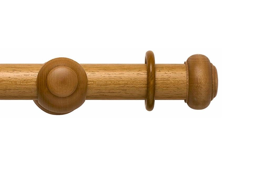 9' OAK POLE 1 1/4