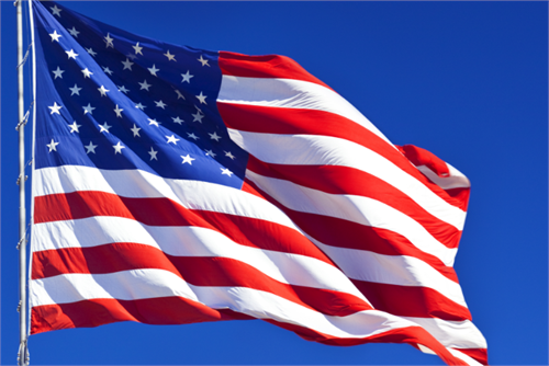 3'X 5' U.S. NYLON FLAG SET