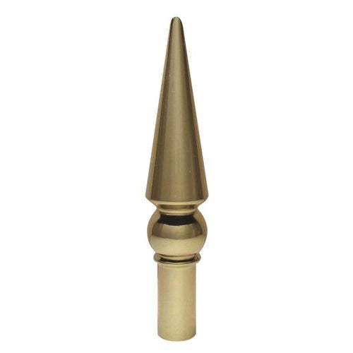 4 X 6" SPEAR HEAD/GOLD STAFF