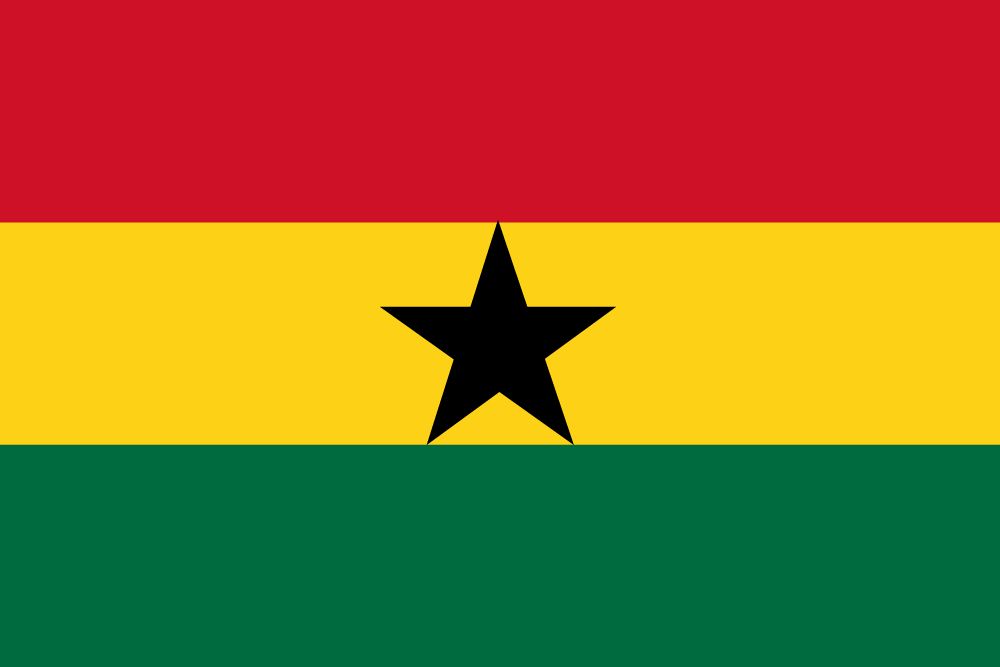 3X5' GHANA
