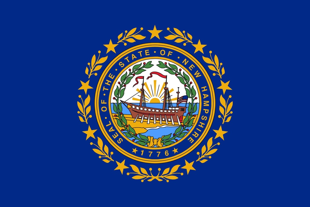 3X5' NEW HAMPSHIRE