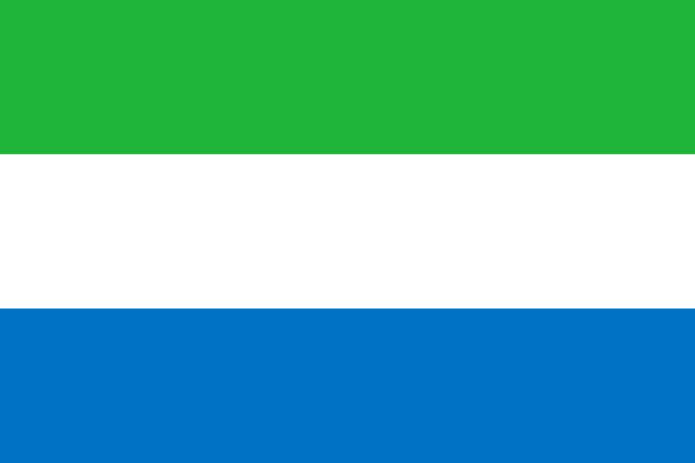 3X5' SIERRA LEONE