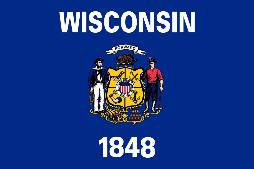 3X5' WISCONSIN