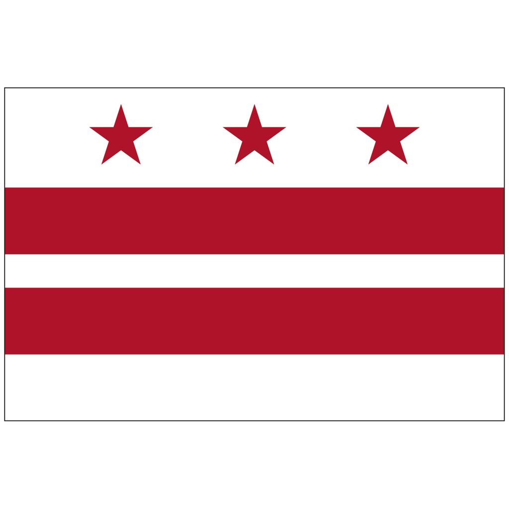 4X6' DISTRICT OF COLUMBIA