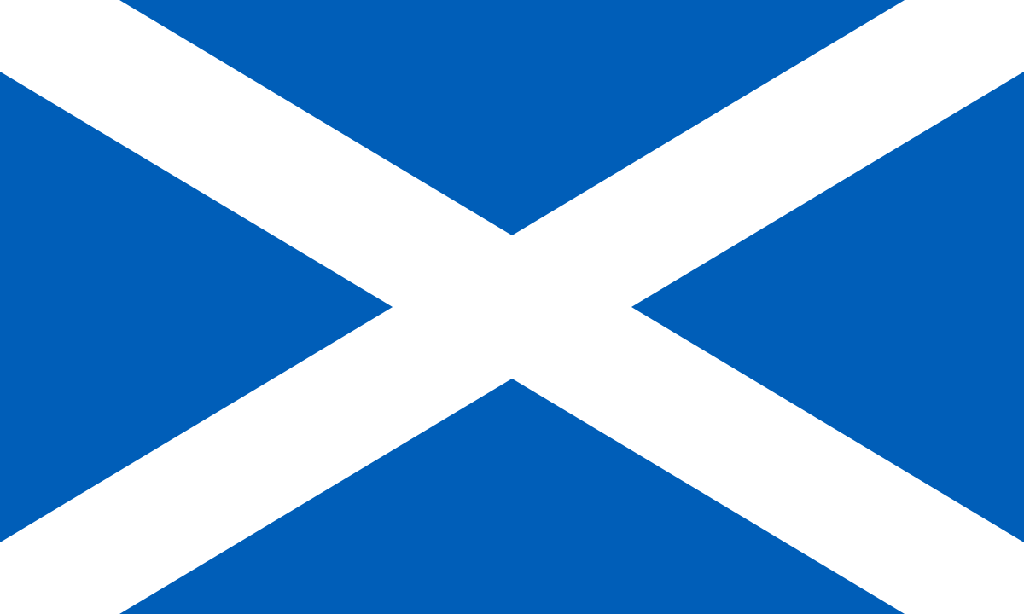 4X6' SCOT.-CROSS OF ST. AND.