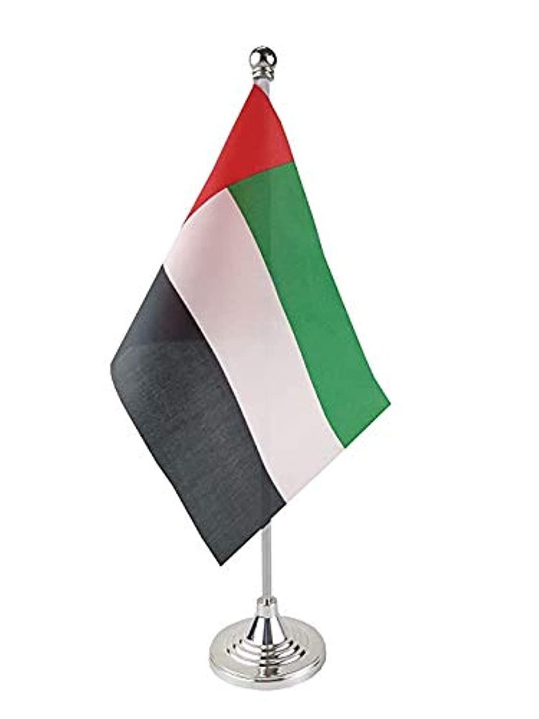 4"X6" UAE DESK FLAG 12PK