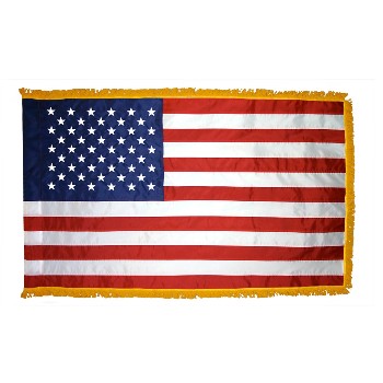 [2475] 8 X 15" SERVICE FLAG-FRINGED