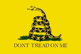 [24841] 3 X 5' NYLON GADSDEN FLAG
