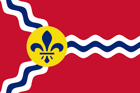 [2664] 4X6" CITY OF ST. LOUIS FLAG