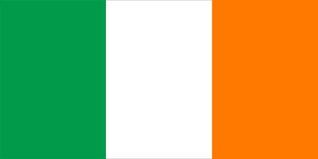 [2846] IRELAND 12 X 18" NYL FLAG