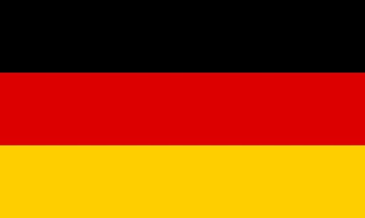 [2862] GERMANY 12 X 18" NYL FLAG