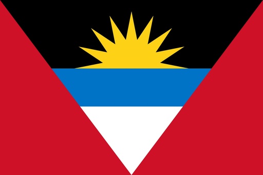 [2ANTIG] 2X3' ANTIGUA & BARBUDA