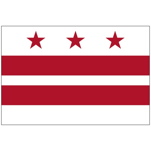 [2DC] 2X3' DISTRICT OF COLUMBIA