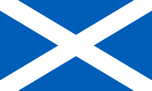 [2SCOTC] 2X3' SCOT.-CROSS OF ST. AND.