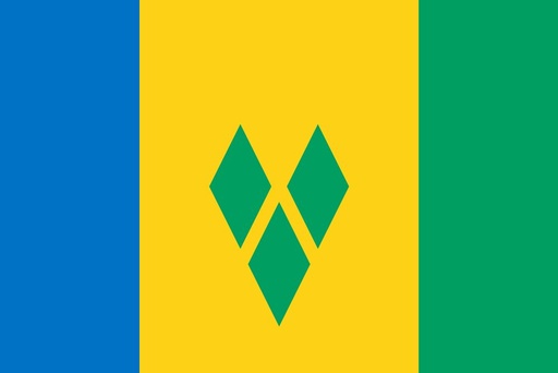 [2STVIN] 2X3' ST. VINCENT/GRENADINES