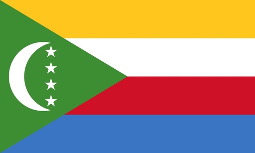 [3COMOR] 3X5' COMOROS