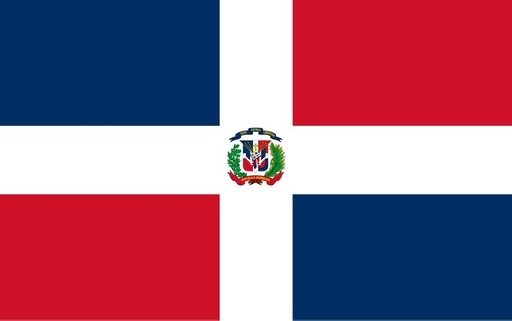 [3DOMIR] 3X5' DOMINICAN REPUBLIC W/ S