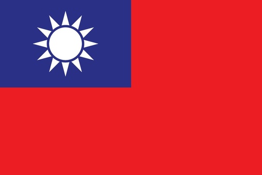 [3TAIWA] 3X5' TAIWAN FLAG NYLON