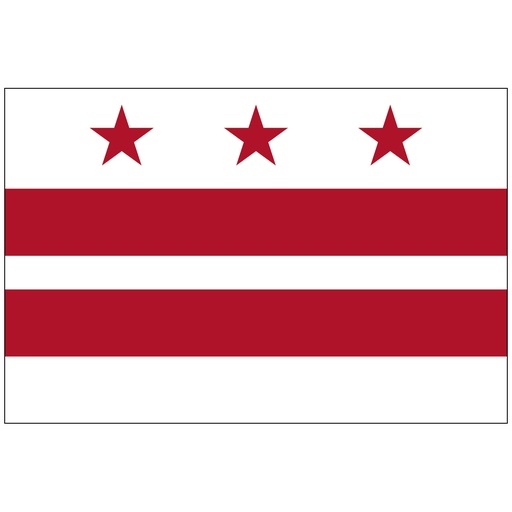 [4DC] 4X6' DISTRICT OF COLUMBIA