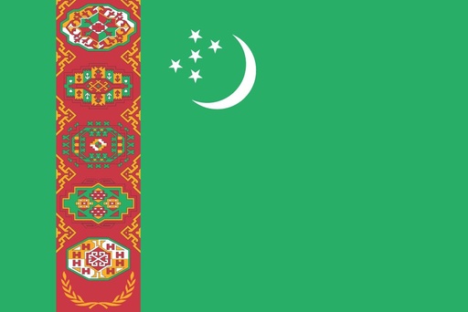 [5TURKM] 5X8' TURKMENISTAN