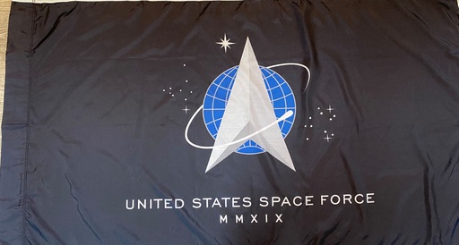 [24864PH] 3'X5'US SPACE FORCE SLEEVED FOR POLE