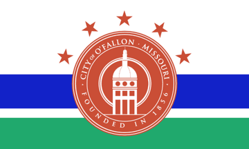 [4OFALLON] 4X6' O'FALLON LOGO FLAG