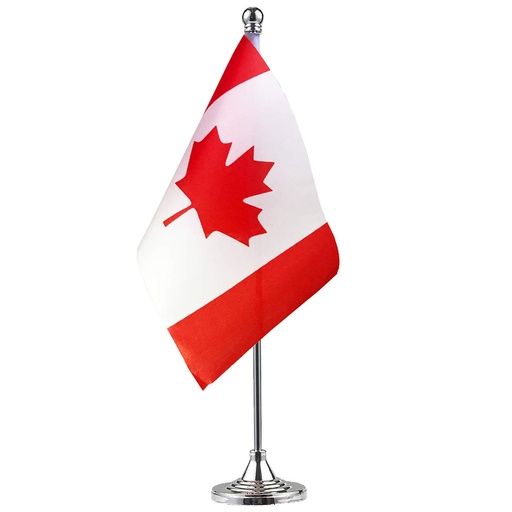 [4D-CANADA12] 4D-CANADA DESK FLAG 12PK