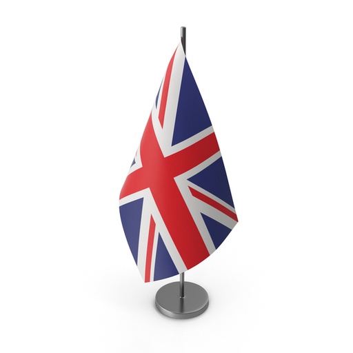 [4D-UK12] 4"X6" UNITED KINGDON DESK FLAG 12PK